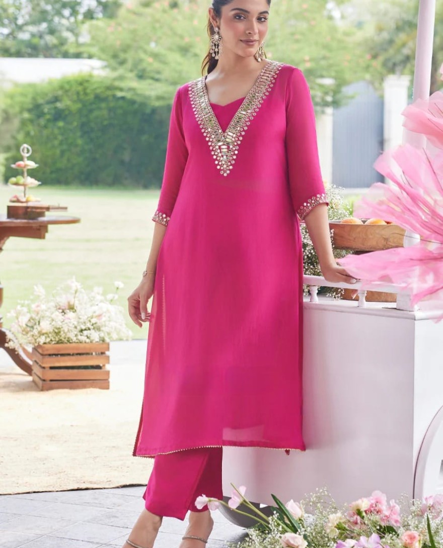 PINK - Gulaabi Glow- Co-ord Set